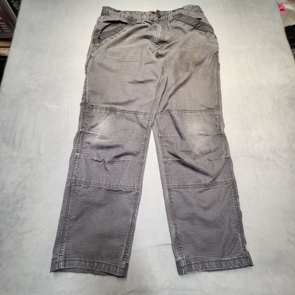 Ridgecut Toughwear Pants Mens 36x29 Carpenter DoubleKnee Canvas Ripstop Workwear